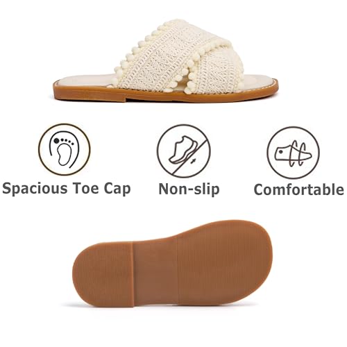 Image of THEE BRON Girls Cute Slip-On Slippers Stylish Sandals for Toddlers & Kids