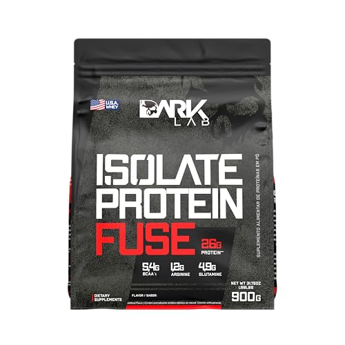Isolate Protein Fuse Dark Lab, 900g, Chocolate, Suporte Muscular