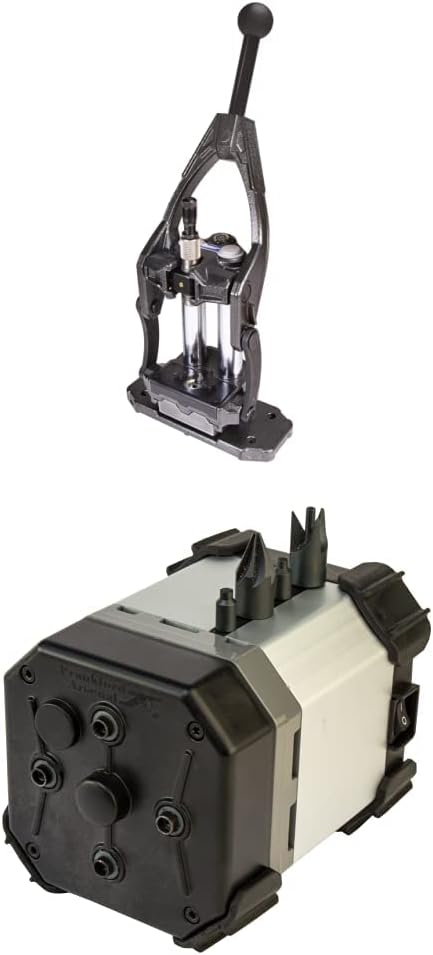 M-Press Coaxial Reloading Press and Die Blocks with Platinum Series Case Prep Center