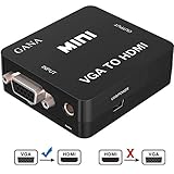 dreamcast vga kabel oder box [ VGA zu HDMI Konverter ] ❗Dieses ist NICHT ein bidirektionaler Konverter. Es überträgt NUR das Signal von VGA auf HDMI.Wenn Sie HDMI zu VGA-Adapter kaufen möchten,wir empfehlen, dass Sie ein anderes Produkt kaufen.(ASIN: B01KUXCXTC)