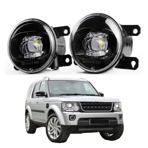 Brouillard LED lentille antibrouillard H11 voiture externe pour Land Rover Discovery 4 jaune