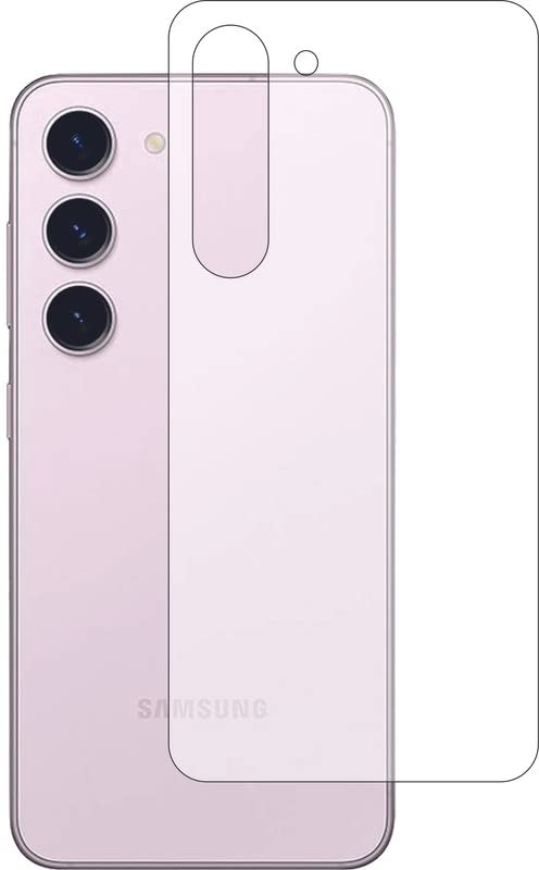 Glaxx Back Protector for Samsung Galaxy S23 5G Premium Screen Protector Full Coverage Case Friendly PET Flexible TPU Film (B0BSQZWLDH) Amazon Price History, Amazon Price Tracker