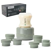 Nuvita 1166 Warm70 Scaldabiberon Portatile Senza Fili 70°C – Ricaricabile USB, Compatibile Universale, 5 Livelli di Temperatura Fino a 70°C, Riscaldamento Rapido 2,5 Min, Mantiene Caldo 6 Ore