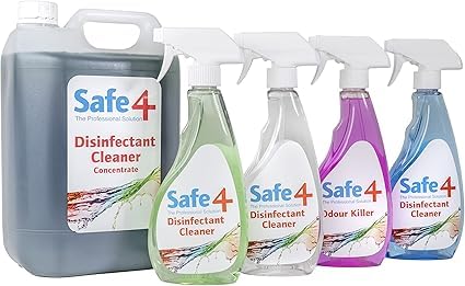 Safe4 Disinfectant Pack - Pet Safe Cleaner