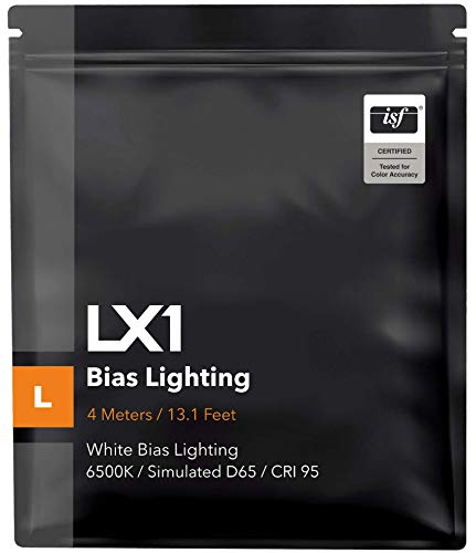Rétroéclairage LX1 Bias Lighting CRI 95 6500K pour optimiser le contraste de vos films