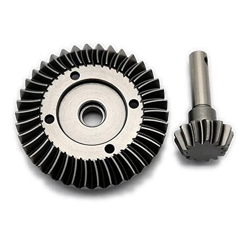 Engrenage hélicoïdal en acier chrome dur 38T 13T pour différentiel Axial Yeti