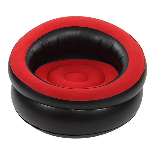 Canapé gonflable pour petits espaces, fauteuil d'appoint salon gris