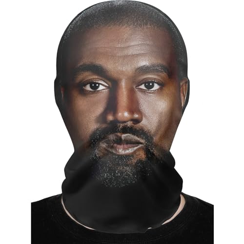 Yoimckay Máscara de mascarada de famosos, tocado genial, tocado realista y divertido, disfraz divertido para fiestas, accesorio para disfraz de cosplay de fiesta