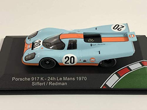 Miniatura CMR Porsche 917 K Gulf 1:43 Azul Claro/ Naranja miniatura 3