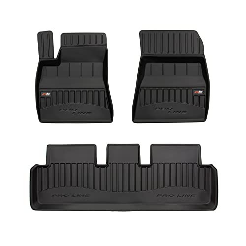 Tapis de sol voiture haut de gamme FROGUM ProLine 3D exclusifs pour Tesla Model 3
