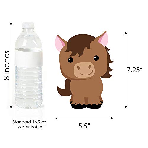Big Dot Of Happiness BD4160BSC Farm Animals - Cow, Horse thumb #5