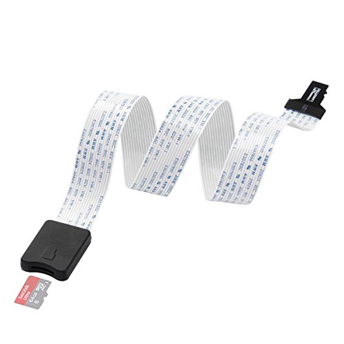 LANMU TF - Câble d'extension de carte pour Micro SD TF. Convertisseur d'extension pour adaptateur de carte mémoire pour SanDisk / Arduino / GPS /DVR / Caméra /Tablette