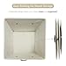 DECOMOMO Storage Bins, Cube Storage Bin with Labels, Fabric Storage Cubes for Shelves (10.5
