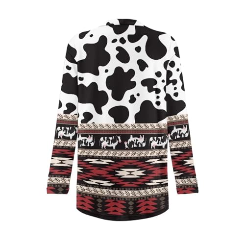 Image of Biyejit Women's Long Sleeve Open Front Cardigan Casual Loose Lightweight Cardigans with Pockets Drape Cardigan