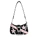 Uchyius Cute Y2k Purse, Black y2k Shoulder Bag Crossbody Purse, Y2K Accessories Goth Punk Style Bag for Women Girl (Style-2)