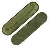 FIEIL 2 Pack Extra Thick Shoulder Strap Pad, Universal Replacement Shoulder Pad, for Shoulder Bags, Detachable Shoulder Strap Pad Pads Help Relieve Shoulder Pain(Sandwich Mesh-Army Green)