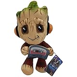 Marvel - Plüsch - Baby Groot, Thor, Deadpool, Hulk - Super weiche Qualität (28-33cm, Mit Awesome Mix Vol. 2)