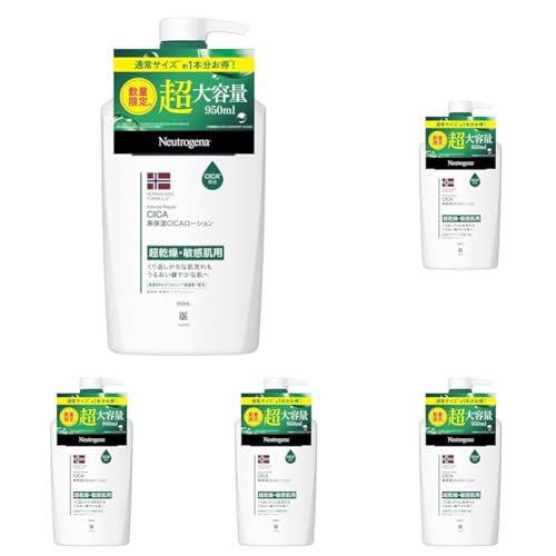 Neutrogena(�j���[�g���W�[�i) �m���E�F�[�t�H�[�~���� �C���e���X���y�A CICA �G�}���W���� �{�f�B���[�V���� �y��e�ʁz950��l �V�J�N���[�� �ێ� ������/�q���� ���r�� ��h���� �X�L��/�{�f�B�P�A �{�f�B�N���[�� (× 5)