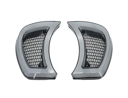 Luces Señal Vuelta Faro LED para Motocicleta, Detalles De Ventilación, Luz Señal Giro, para Correr, Accesorios para Moto para Road Gilde 2015-Up, 2 Uds