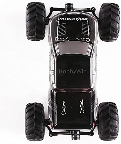 HBX 2098B 1/24 Rock Crawler Truck Devastator 4X4 Four Wheels Steering 2.4G RTR Splash Waterproof Integrated Receiver /Esc