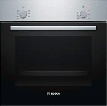 Bosch Serie | 2 60 cm 66 L Stainless Steel Built In Oven HBF010BR0Z (Steel/Black)