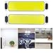 Auptiz LED Innenbeluchtung，Car Interior Roof Lights，12V 6W LED Leiste，Kofferraumbeleuchtung ，mit Schalter，für Auto Wohnmobil Van Bus Caravan Boat Wohnmobil Küche Bad Bar LKW (Kaltes Weiß， 2PCS)