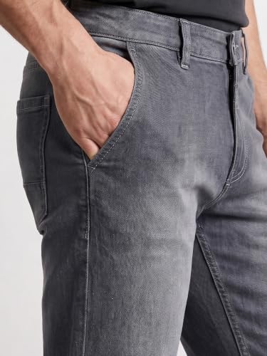 Image of THE INDIAN GARAGE CO Men Slim Fit Solid Mid-Rise Jeans