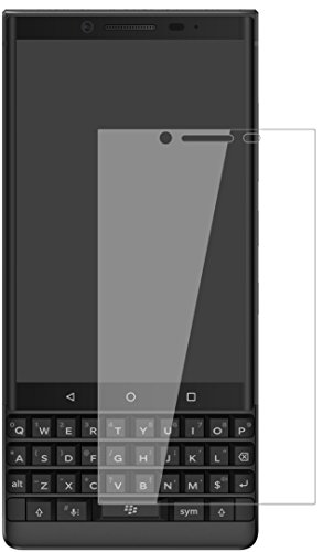 dipos I 2X Bildschirmschutz klar kompatibel mit BlackBerry Key 2 Schutzfolie 9H Anti-Shock
