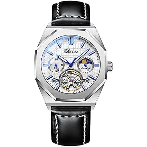 RORIOS Reloj Hombre Luminoso Automático Mecánico Cover
