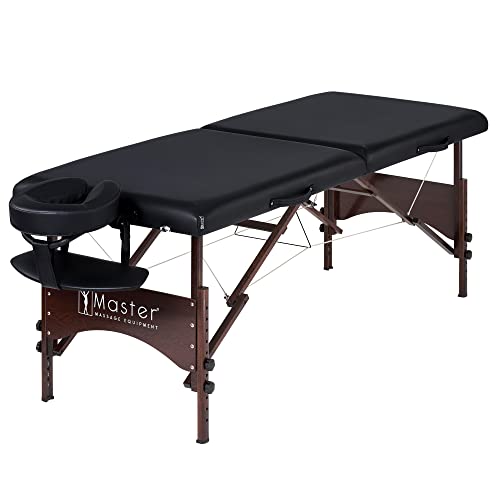 Master Massage Standard Argo Portable Massage Table, 1 count (pack of 1), Black by Master Massage Equipment - Used condition - US$231.79
