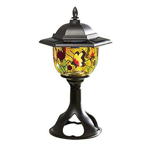 Solar Patio and Garden Light, Tiffany Style