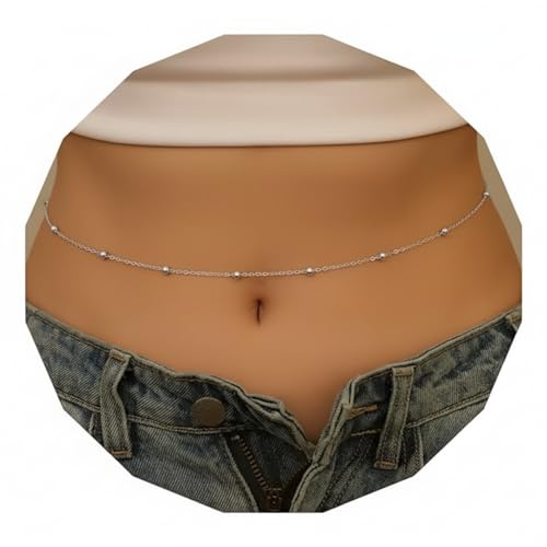 Image of CrystalBeads Women's Adjustable Kamarbandh Waist Chain | Belly Chain | Bridal Jewellery