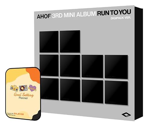 RUN TO YOU AHOF Album [Random ver. (DIGIPACK Ver.)]+Pre Order Benefits+BolsVos Idol-Inspired Freebies 3rd Mini Album