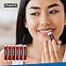 Cherry Lip Balm – 6 Pack Lip Balm Sticks, Non-Tinted, Moisturizing & Smooth Finish