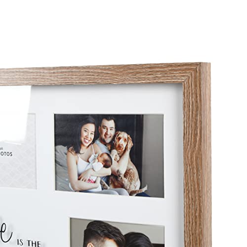 Prinz Collage Picture Frame, Brown #TOP4
