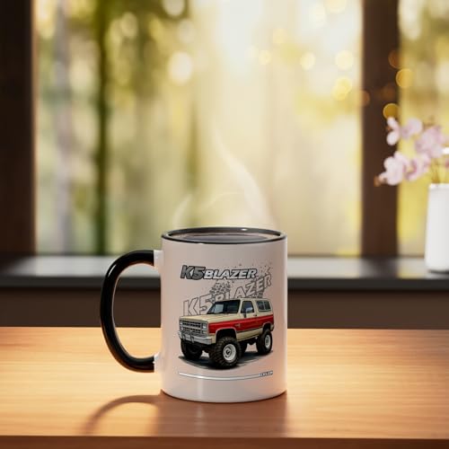 Taza cerámica K5 Blazer clásica 4x4 11 oz negro/blanco miniatura 3