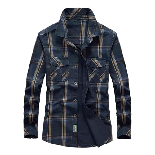 Chemise homme manches longues loose casual business workwear revers