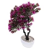 Toyvian Künstlicher Bonsai Deko Baum Kreative Bonsai Dekoration für Wohnzimmer Schlafzimmer Fensterbank und Schreibtischdekoration