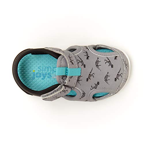 Simple Joys by Carter's Baby Boys Shawn Water Sandal, Grey, 6 Infant by Simple Joys by Carter's - Used condition - Image 4