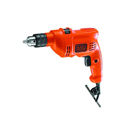 Black Decker Furadeira de Impacto 10mm, Potência 560W, com Maleta e 9 Brocas, Modelo TM500KB9, 110V