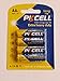 PK Cell R6P-4B 1.5V Heavy Duty AA Battery44; Pack of 4