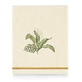 Tommy Bahama Palmiers Hand Towel, 28 x 16, Ivory
