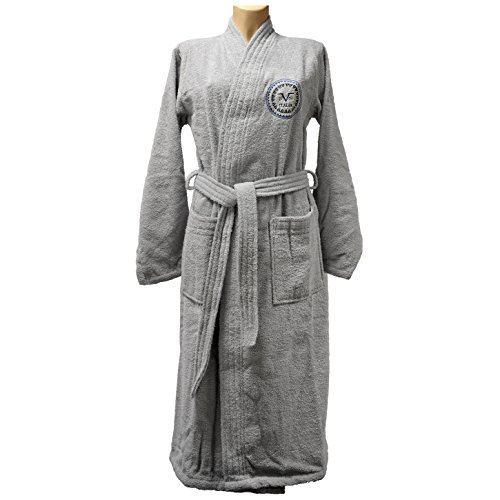 Price comparison product image Versace 1969 Men Bathrobe,  Terrycloth,  Grey