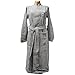 Price comparison product image Versace 1969 Men Bathrobe, Terrycloth, Grey, Medium - Large