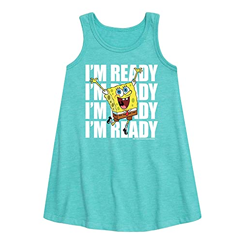 HYBRID APPAREL - Spongebob Squarepants - I'm Ready - Girls Aline Dress