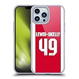 Head Case Designs Officially Licensed Arsenal FC Myles Lewis-Skelly 2025/26 Players Home Kit 2nd Group Gel Case [Military Grade Protection] Compatible with Apple iPhone 13 Pro Max