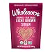 Wholesome Sweeteners Fair Trade Organic Light Brown Sugar, 24-Ounce Pouches (Pack of 6)