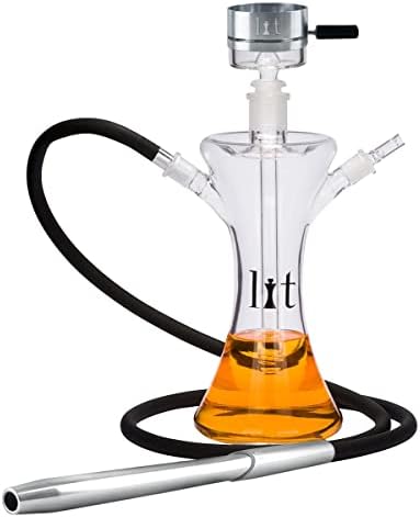 VooV Lit Handmade All Glass Hookah Set - Original