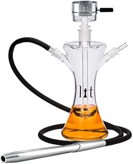 VooV Lit Handmade All Glass Hookah Set - Original