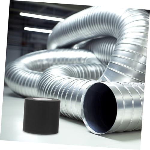 Image of Mobestech 1 Roll Air Conditioning Duct Tape Insulation Tape for Outdoor Pipes Automotive Tape Air Conditioner Window Seal Tape Weather Sealing Tape Waterproof Tape Heat Tape Black PVC